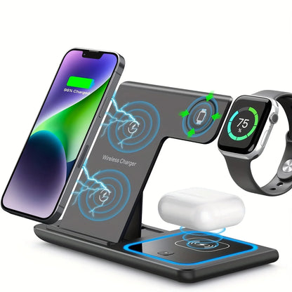 3 in 1 wireless Charger for iPhone