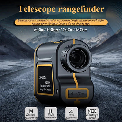 Telescope laser range finder 600m 1000m 1500m